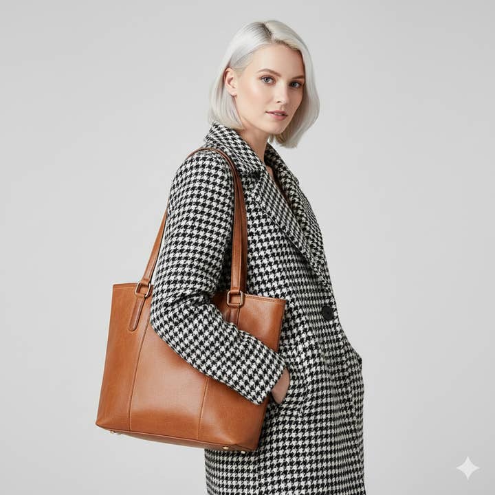 Leatherooze - Wholesale Tote bag – Women's - Leather Tote For Women - Ladies Shoulder Handbag 6