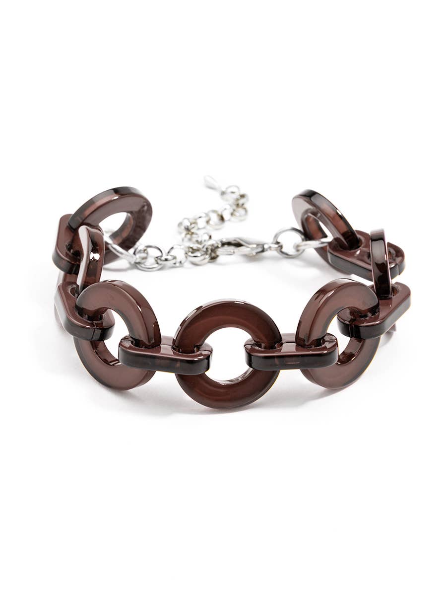 ZENZII Jewelry - Wholesale Link & Chain Bracelet - Ring Around The Resin Bracelet0