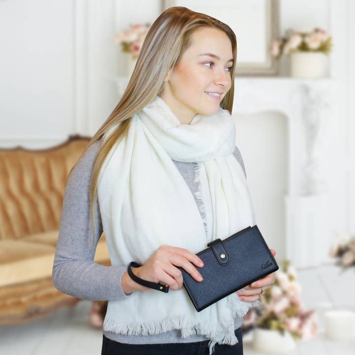 Claasico - Wholesale Phone Wallet - Women's - Women’s RFID wristlet wallet phone holder4