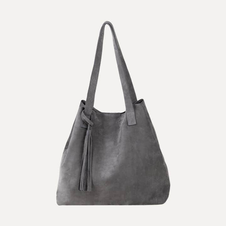 Sacola | Cinza Nubuck Nashville por atacado de Paulyjen