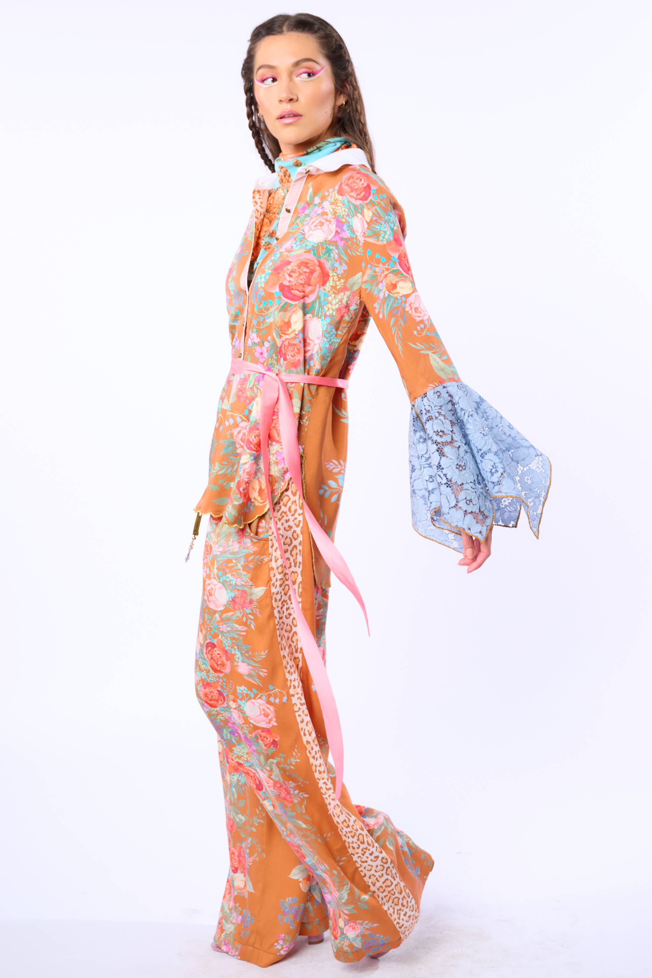 Kobberroseprint Valentina Skjorte for engroshandel på Faire31