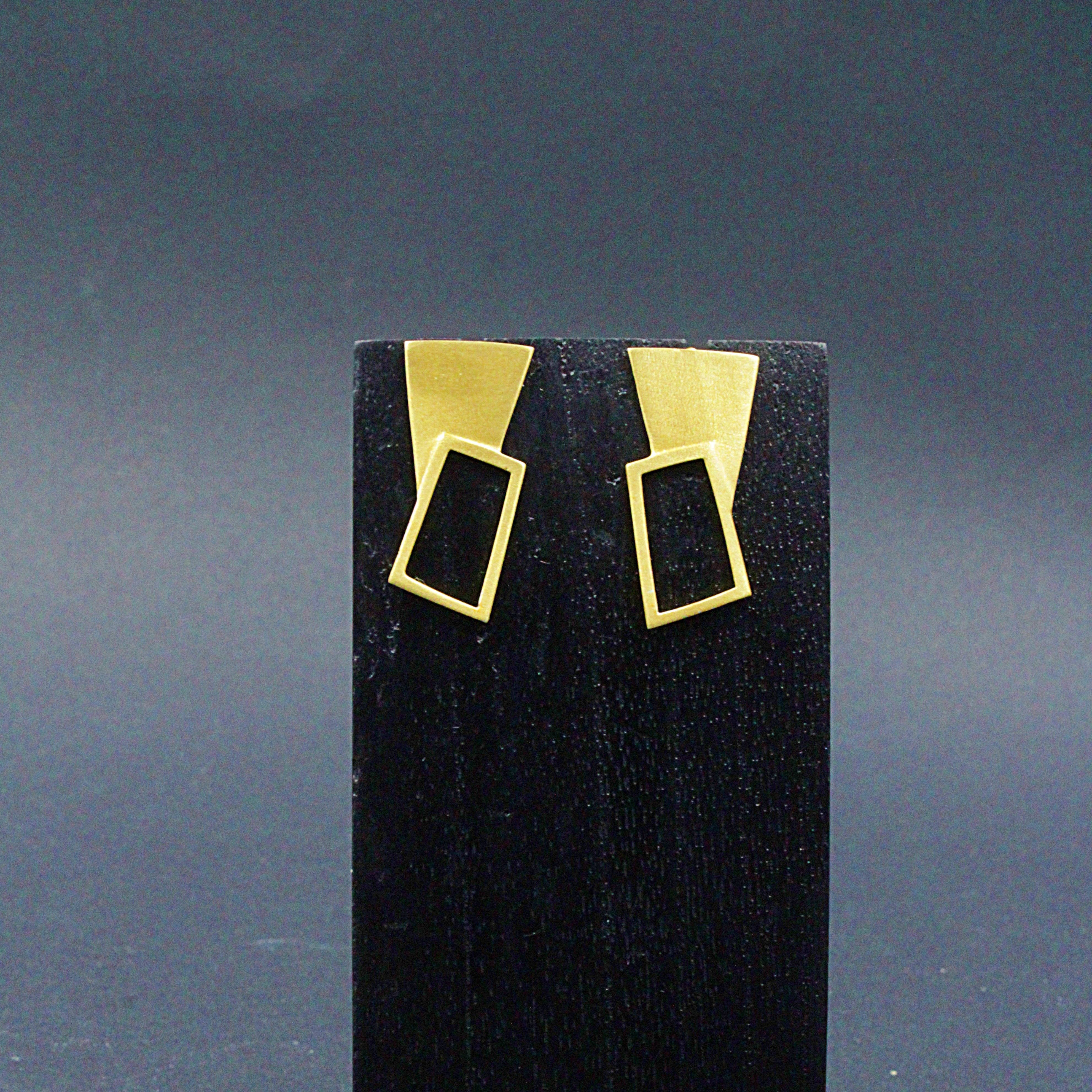 LA MAR - Venta al por mayor Pendientes colgantes - Pendientes ROHE de diseño bañados en oro5