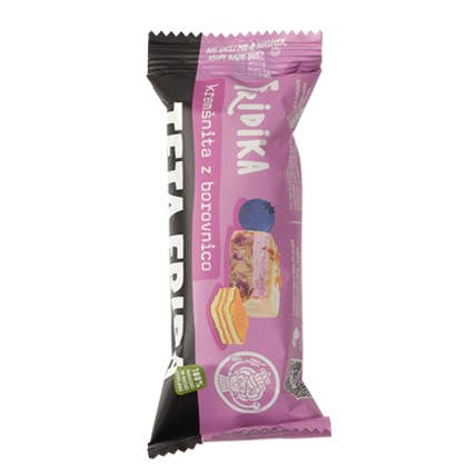 Fridika Cream Cake Blueberry Chocolate Bar – 20 x 49g for wholesale by SureShot