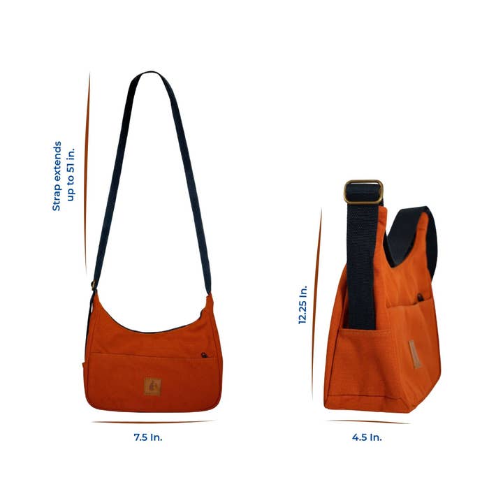 Ecodunia - Wholesale Shoulder Bag - Unisex - Crossbody Crescent Bag - Canvas Shoulder Bag for Women12