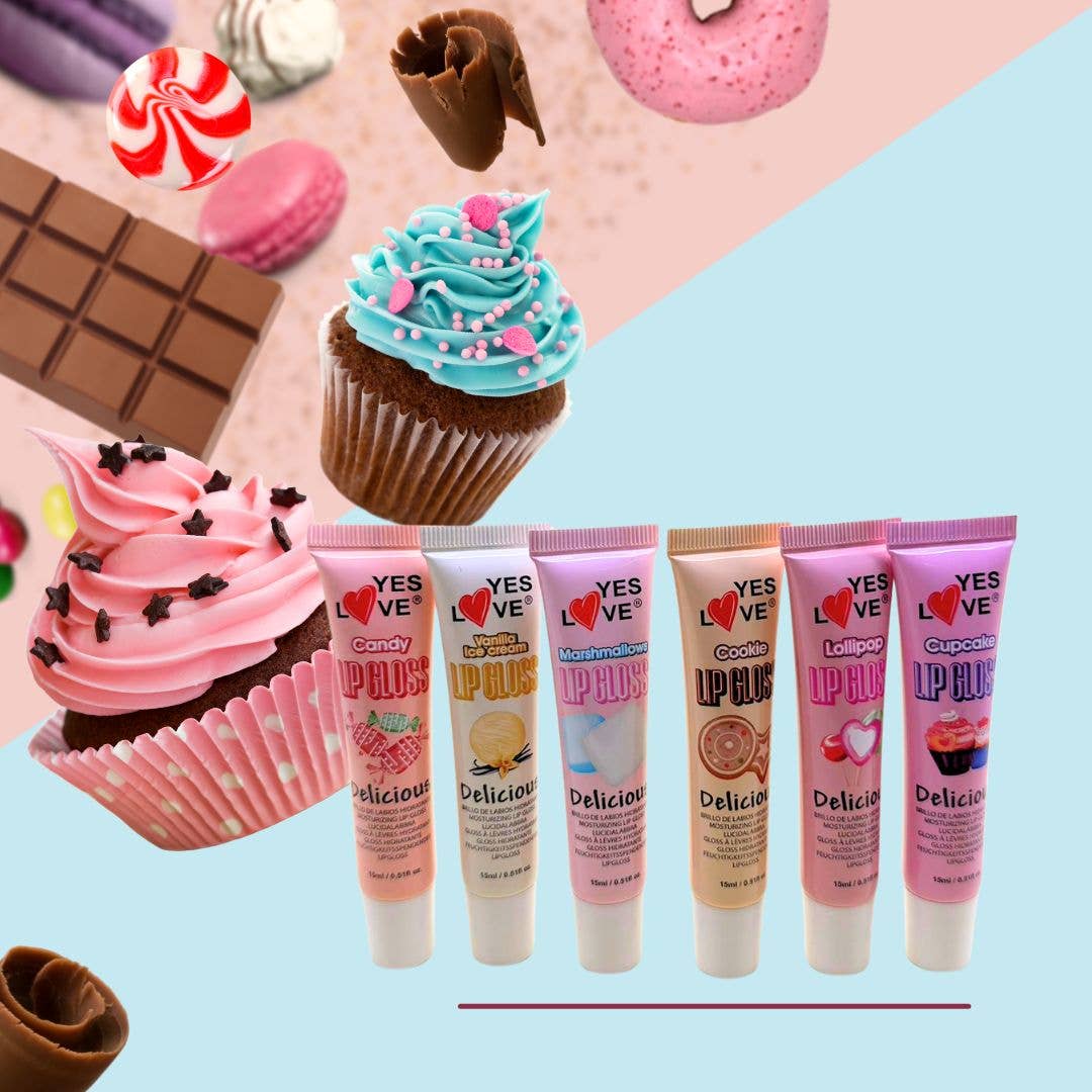 Yes Love Cosmetics - Vendita all'ingrosso Lucidalabbra - Gloss labbra idratante Candy Mix in tubo1