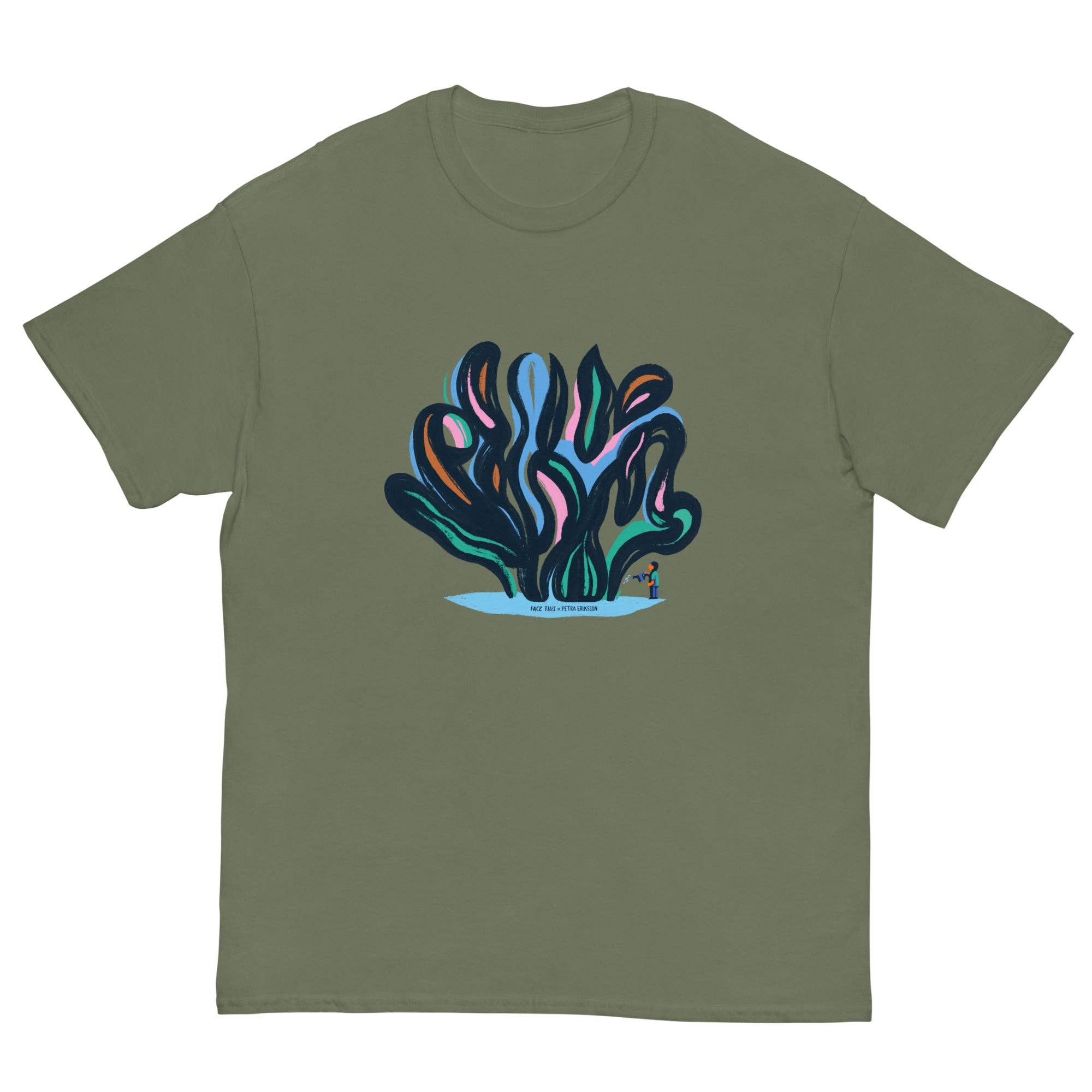 Face This - Wholesale Screen Printed T-Shirt - Men's - Petra Eriksson x Face This T-shirt0