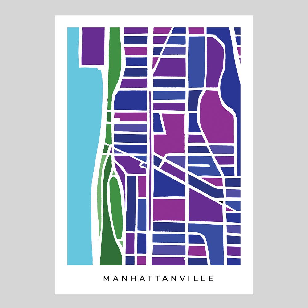 Faraway Places Paper – wholesale Postcard set – Manhattan Neighborhood Print Postcards Set of 1817