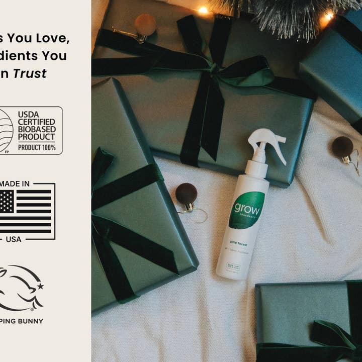 Grow Fragrance - Wholesale Room & Linen Spray - Pine Forest Air + Fabric Spray4