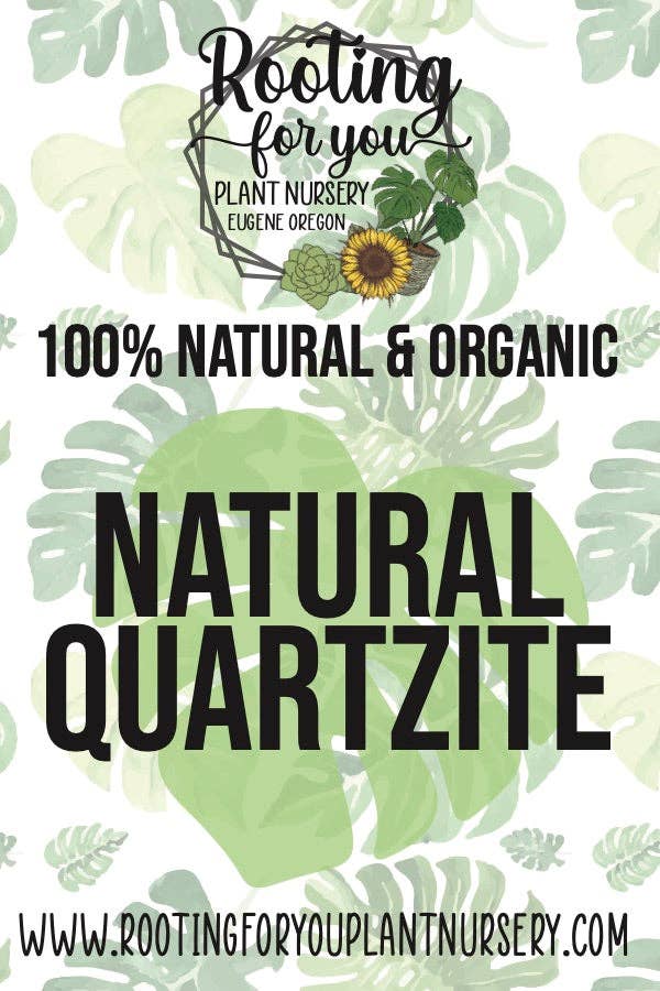 Rooting For You Plant Nursery – wholesale Planting/potting soil – Natural Quartzite Soil Amendment Resealable Bags Organic2