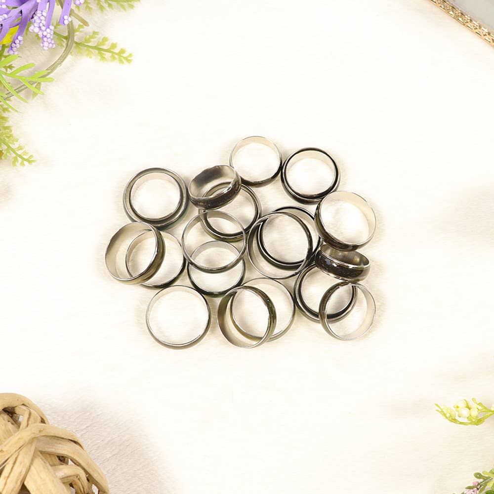 Natures Artifacts Inc – wholesale Band/Stackad Ring – Mood Rings - Färgförändring enligt Mood6