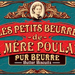 Biscuiterie La Mère Poulard - Wholesale Cookie - COLLECTOR TIN SMALL BUTTER BISCUIT 145G2