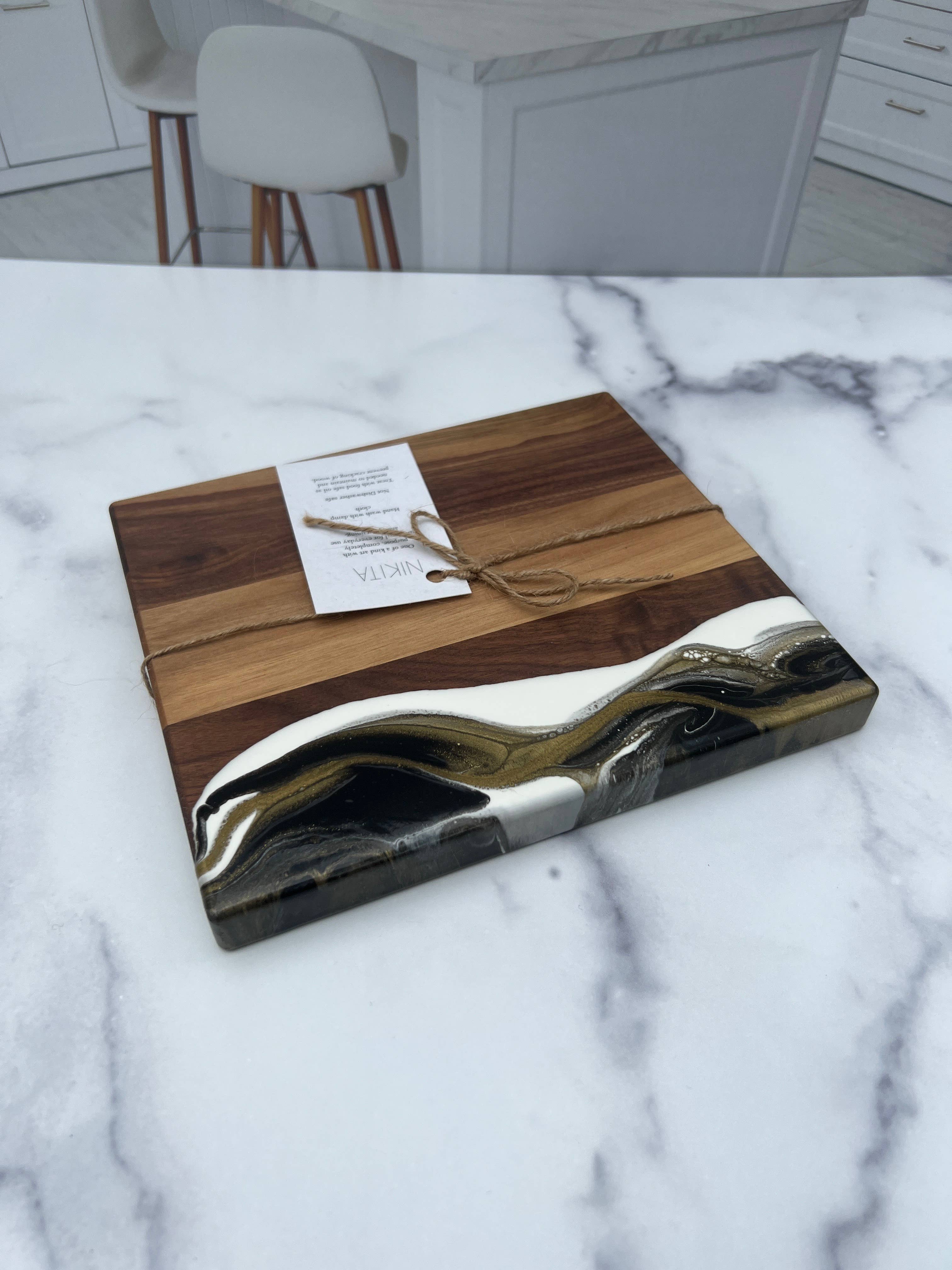 Nikita Fine Art LLC - Wholesale Cheese Board - Mini  Maple cheese  board5