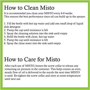 Lifetime Brands - Wholesale Oil/Vinegar Dispenser - Misto Aluminum Bottle Oil Sprayer