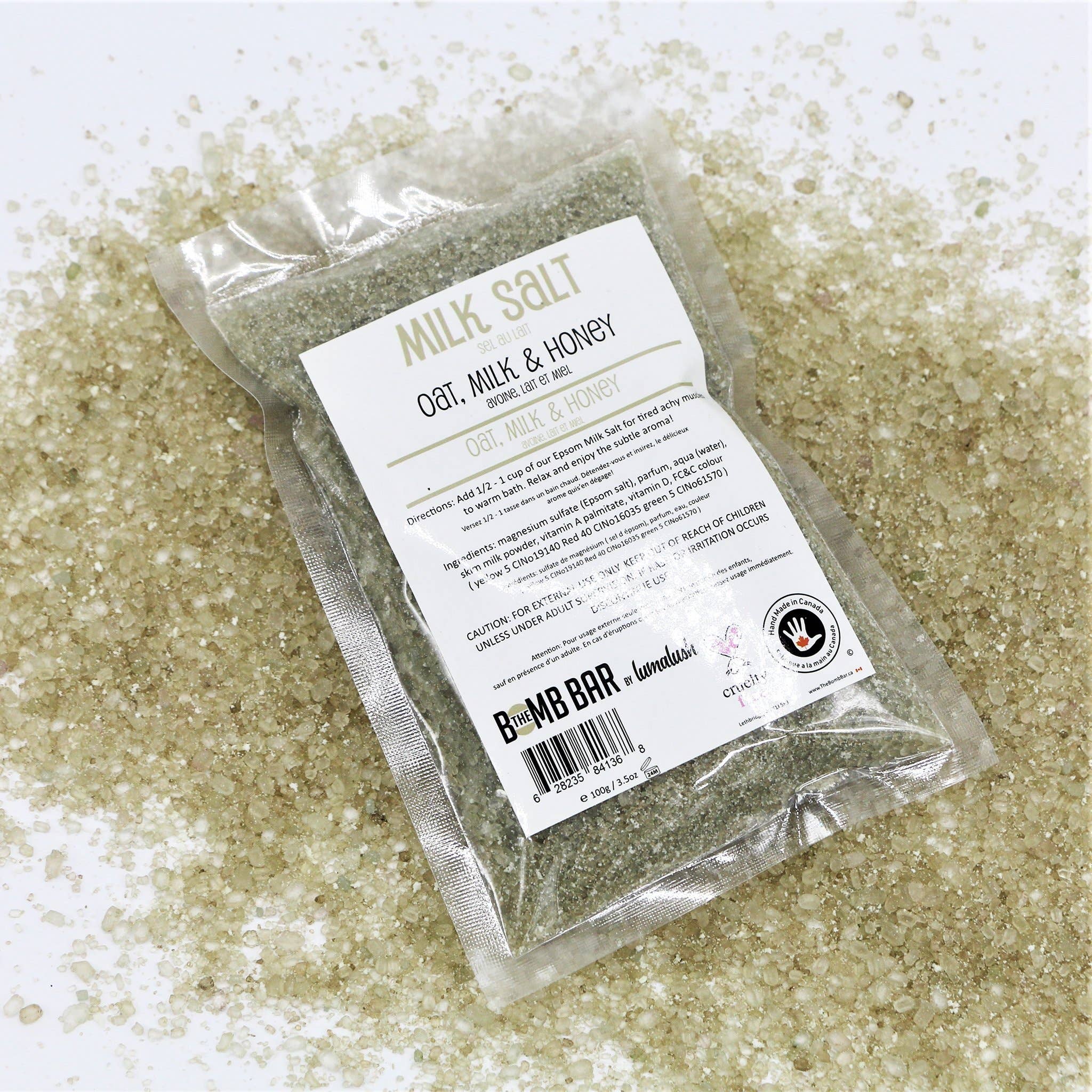 The Bomb Bar - Vente Lait de bain - Bain de bain - Sel de lait4