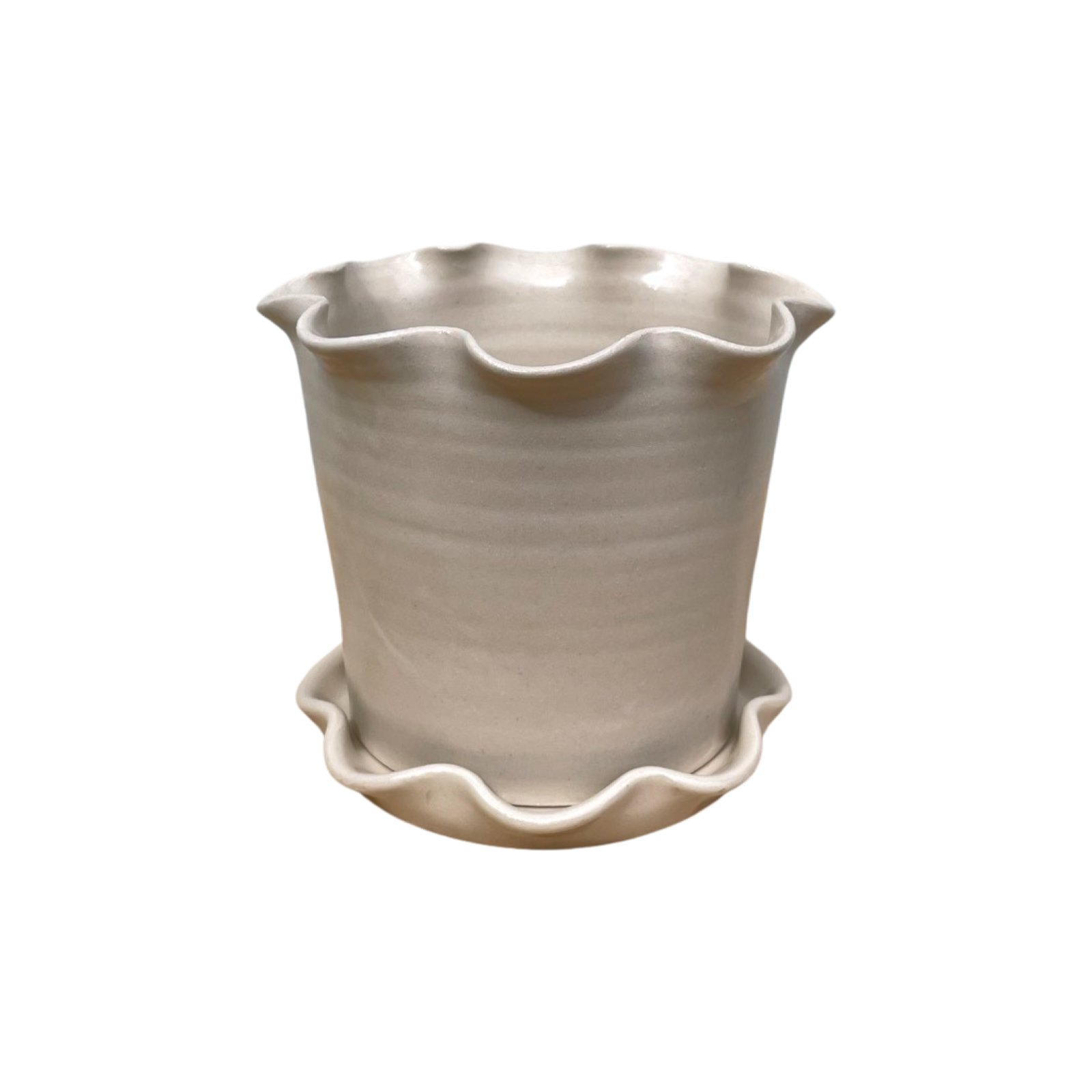 Paige Mitchell - Wholesale Plant Pot - Frilly Pot - Stoneware.0