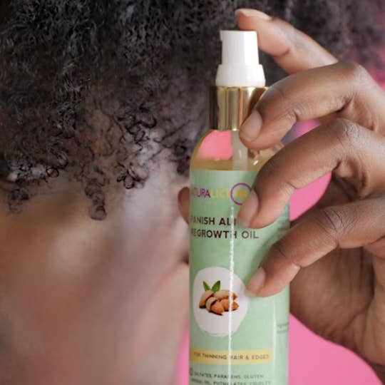 Naturalicious - Vendita all'ingrosso Oli per capelli - Olio di Ricrescita di Mandorle Spagnole1