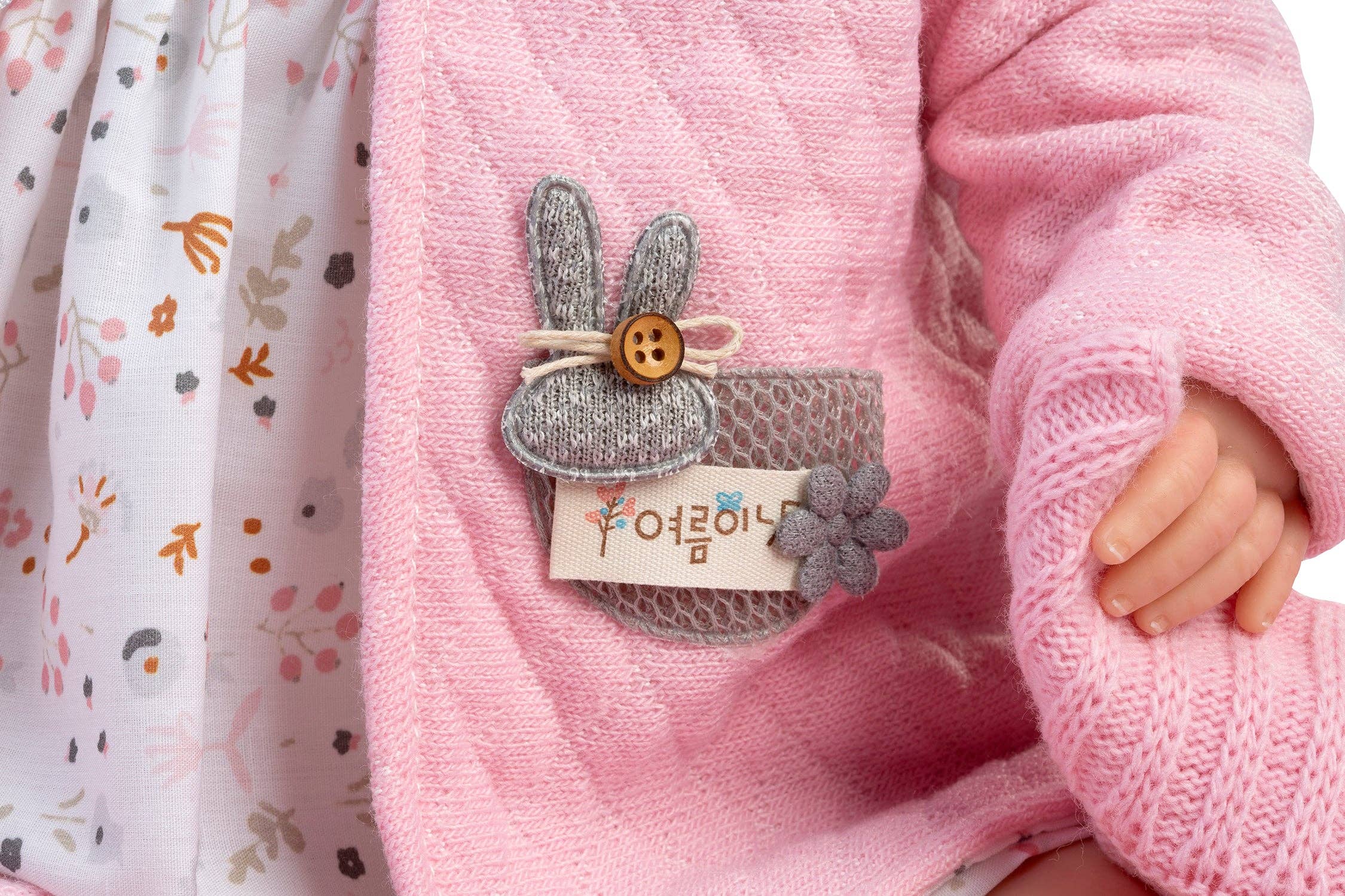 Raúl Arias Bernabeu - Wholesale Doll - Kids - Reborn Baby pink jacket 50 cm1