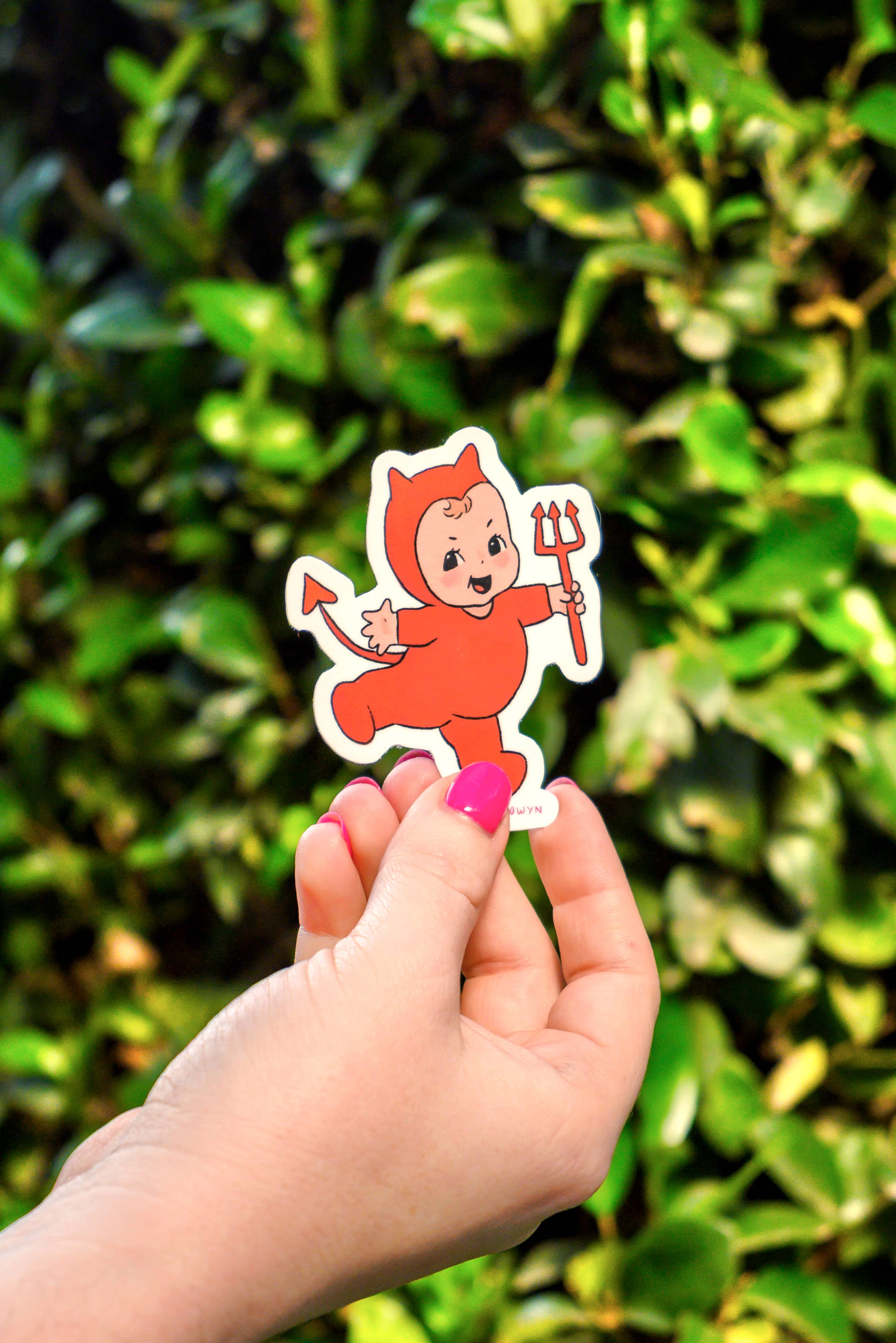 Art By Elowyn - Wholesale Sticker - Cupid Baby Sticker3