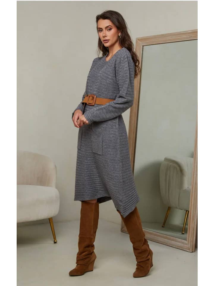 LÉA & LUC - Wholesale Dress - Women's - Sweater dress REF. 113325