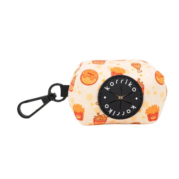 Distributeur de sacs à caca - Poulet & Gaufres pour la vente par Korriko Pet Supply