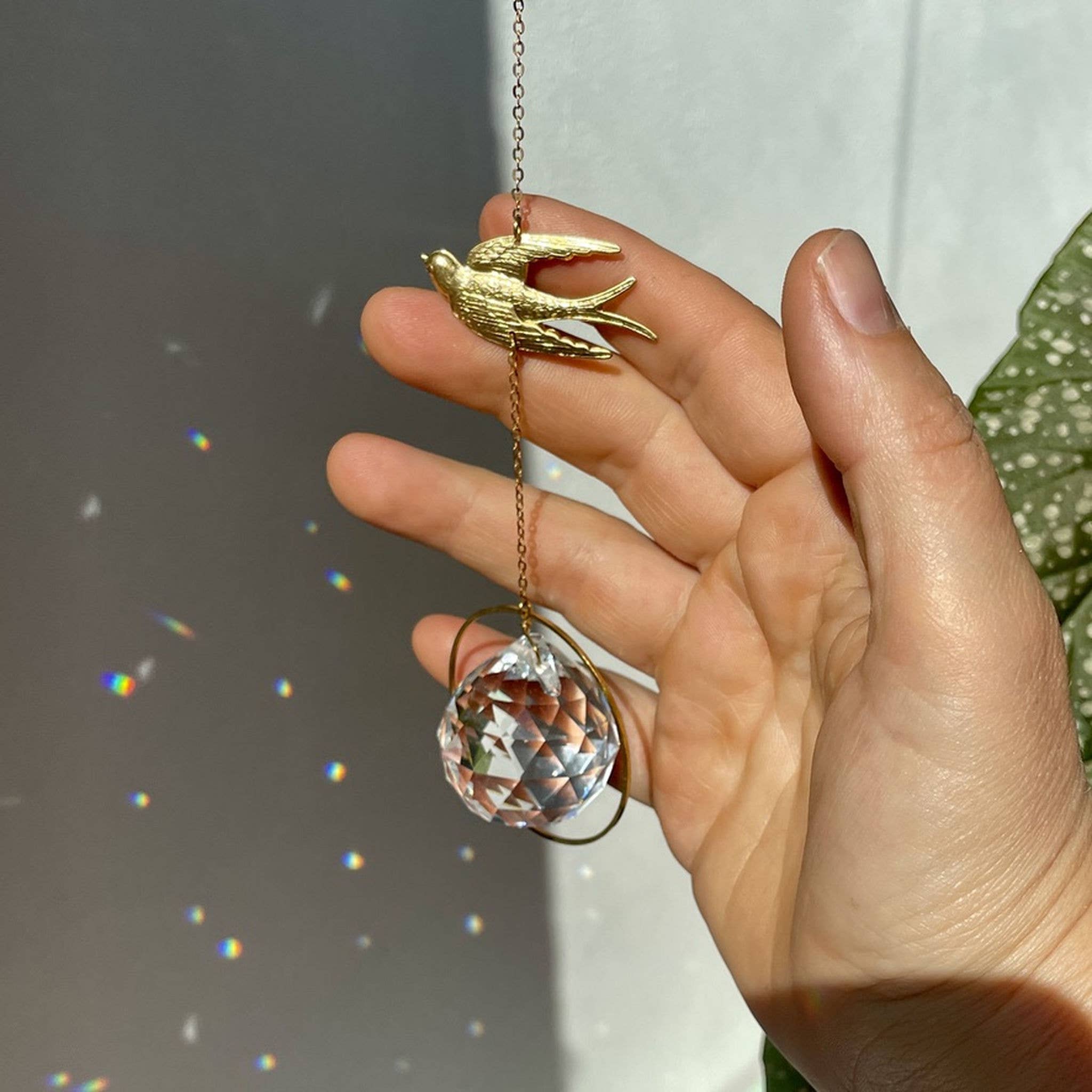 von Lani = Jewellry + Suncatchers - Wholesale Suncatcher - Suncatcher swallow/ light catcher/window crystal/prism3