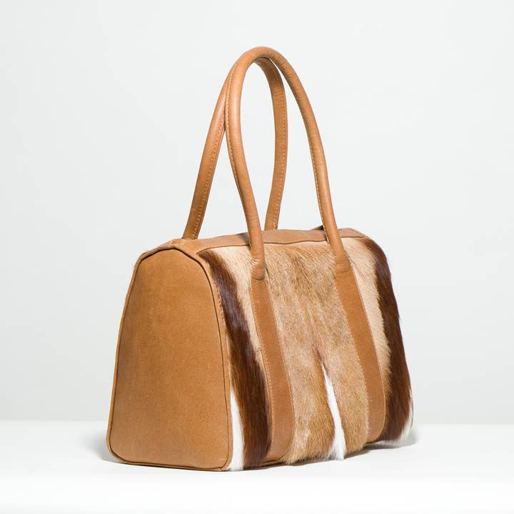 Kulu Handbags & Accessories – Großhandel Henkeltasche – Damen – Springbok Barrel Tasche