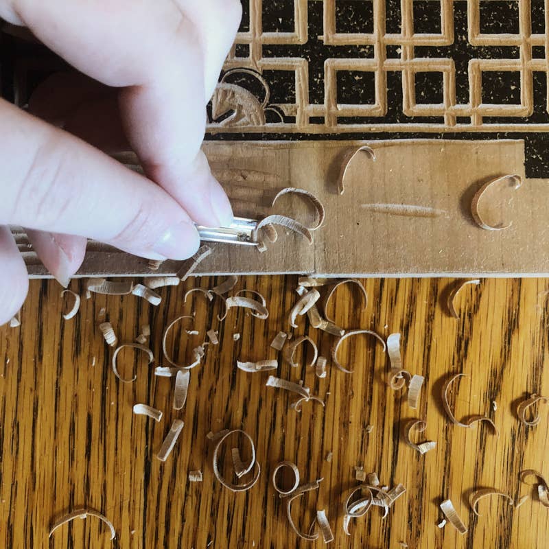 Papillon Press - Wholesale Art Print - Japanese Camellia Block Print6