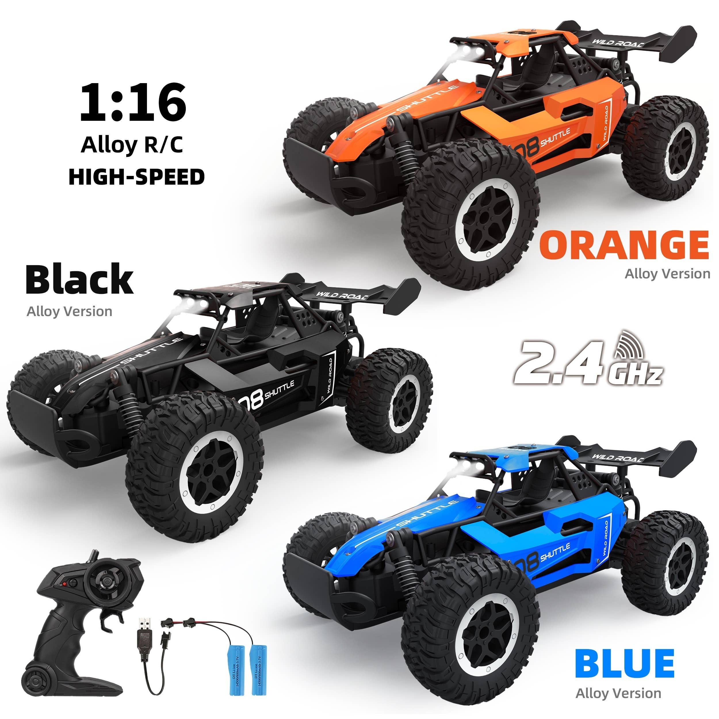 Shop Celino - Wholesale Toy Car/Truck - Kids - High-Speed 1:16 RC Car, 20 Km/h, USB Rechargeable, Off-Road10