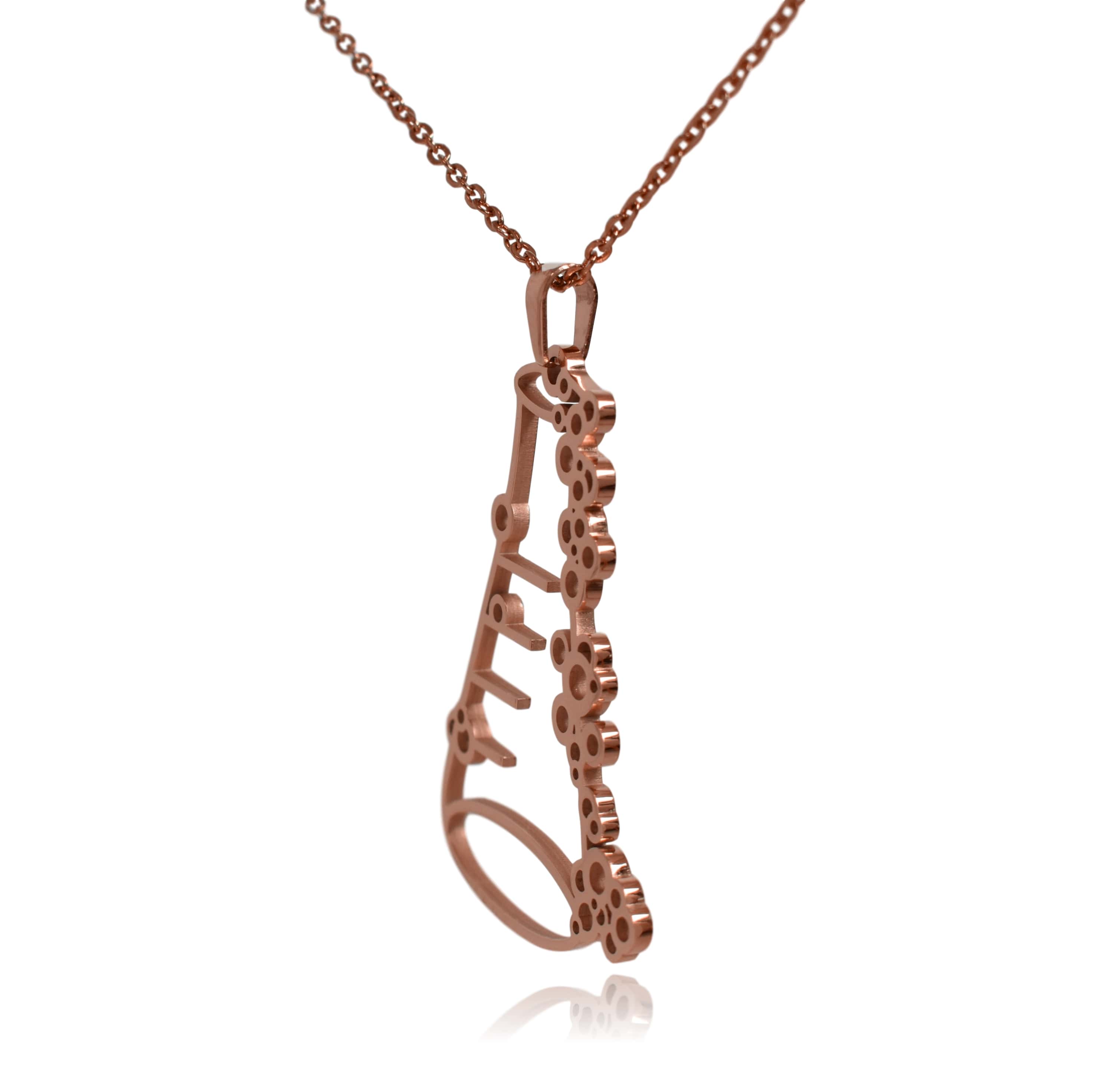 Clayton Jewelry Labs - Wholesale Pendant/Charm Necklace - Erlenmeyer Flask Stainless Steel Pendant Necklace7