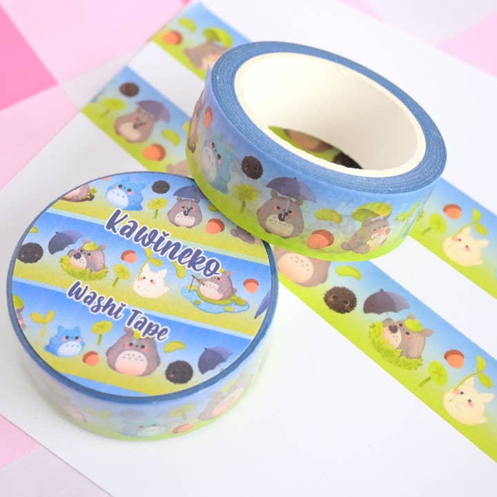 Washi tape Totoro anime schattige kawaii schrijfwaren voor wholesale door Kawineko