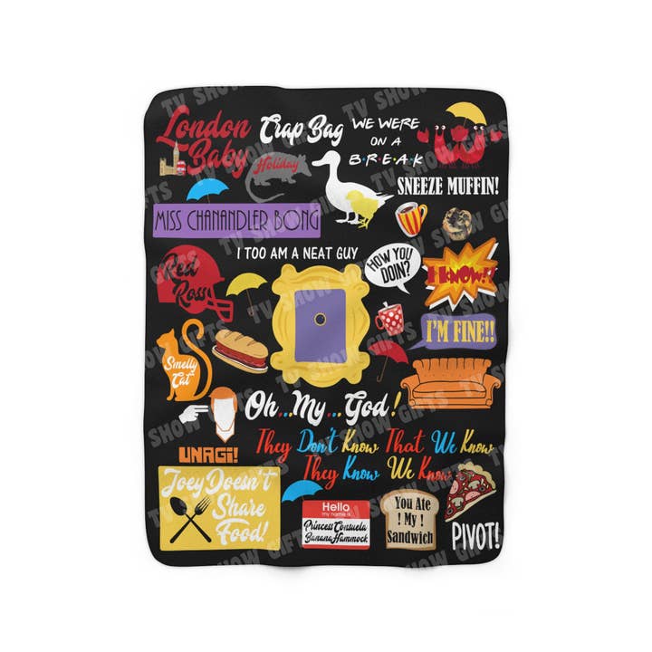 Freunde Decke für den Großhandel von TV Show Gifts