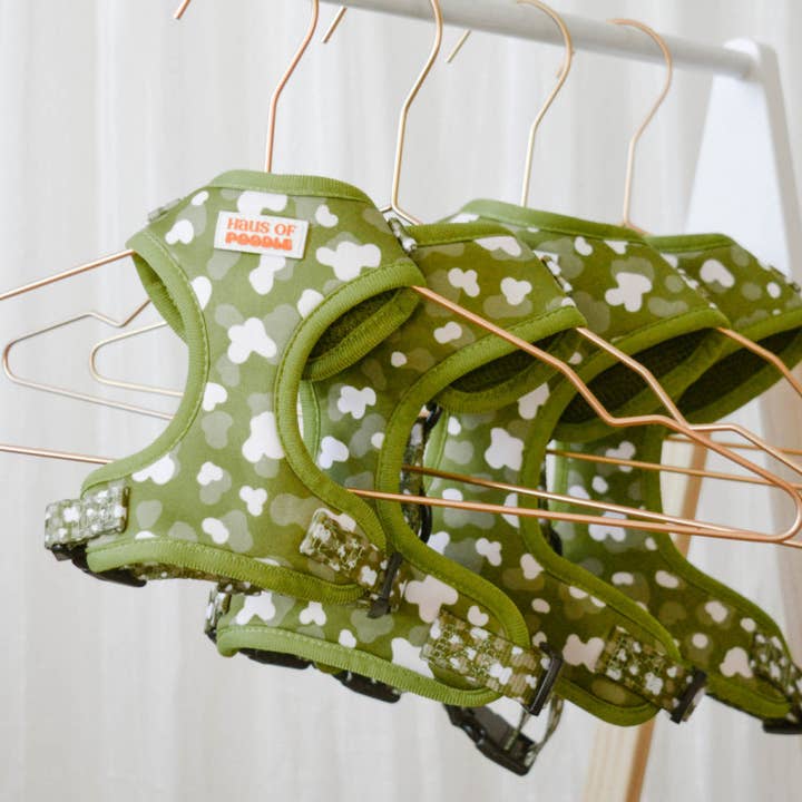 Pupcorn olive - Harness for wholesale by Haus of Poodle