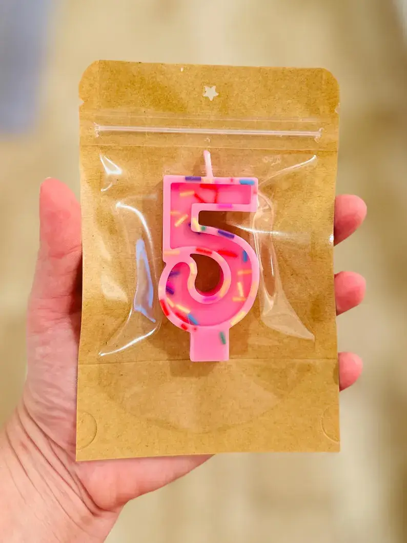 Martini Candle Co. – wholesale Cake candle – Whimsical Cake Candle ~ Handmade Quality ~ Beeswax Confetti2