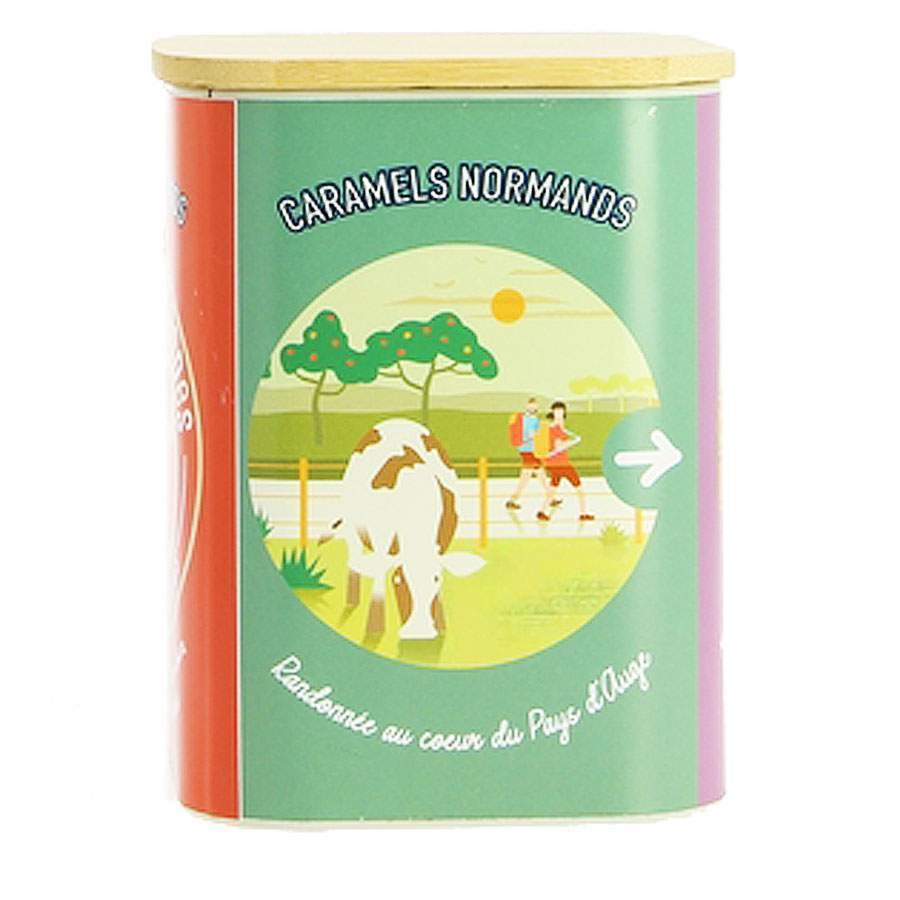 Produits-Normandie - Wholesale Caramel - Caramels, assortments, 4-sided metal boxes, Balades Normande4