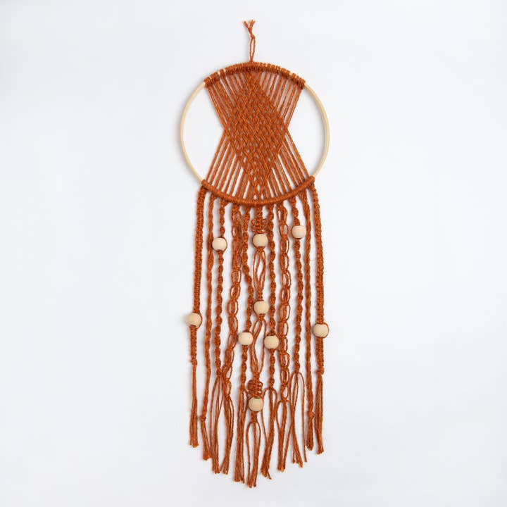 Wool Couture Company - Wholesale DIY craft kit - Mindful Wall Hanging Beginner Macrame Kit4