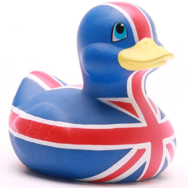 Duckshop - Wholesale Bath Toy - Baby - Union Jack rubber duck - rubber duck1