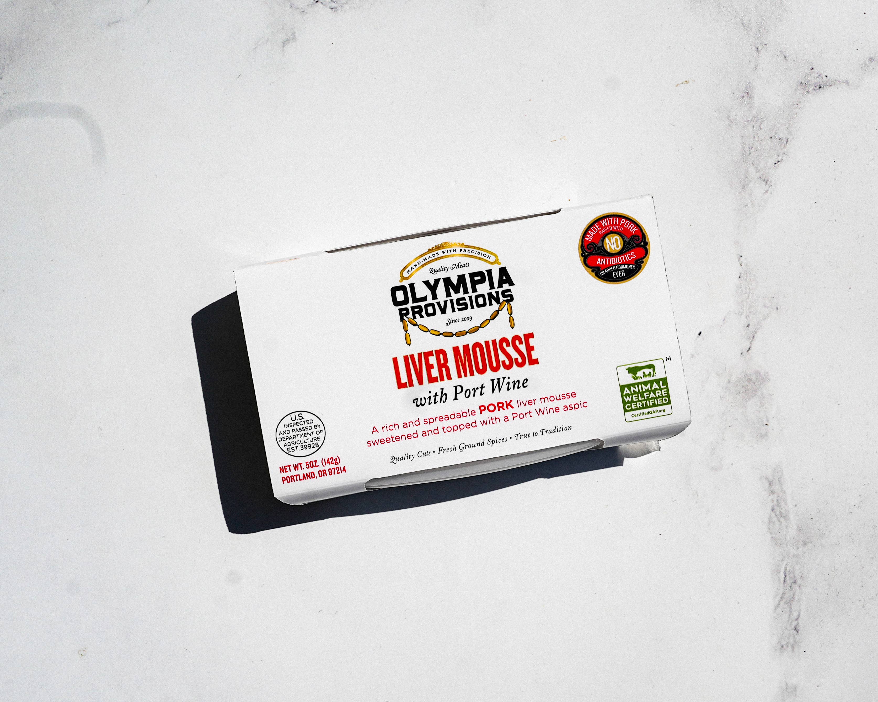 Olympia Provisions - Wholesale Pork - Liver Mousse with Port Wine