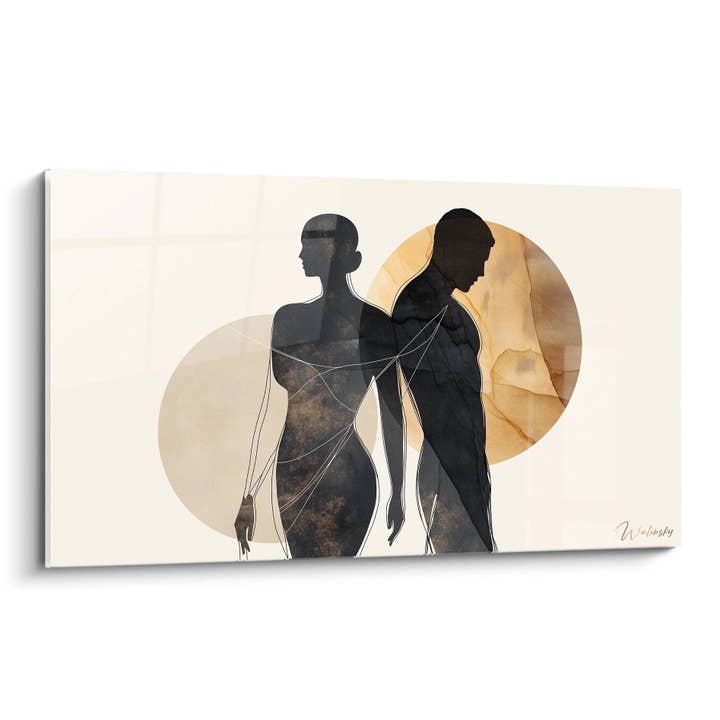 Schilderij geïnspireerd door Venus en Mars van Sandro Botticelli Nr. 1 – Eerbetoon aan Beroemde Kunstenaar voor wholesale door Walensky