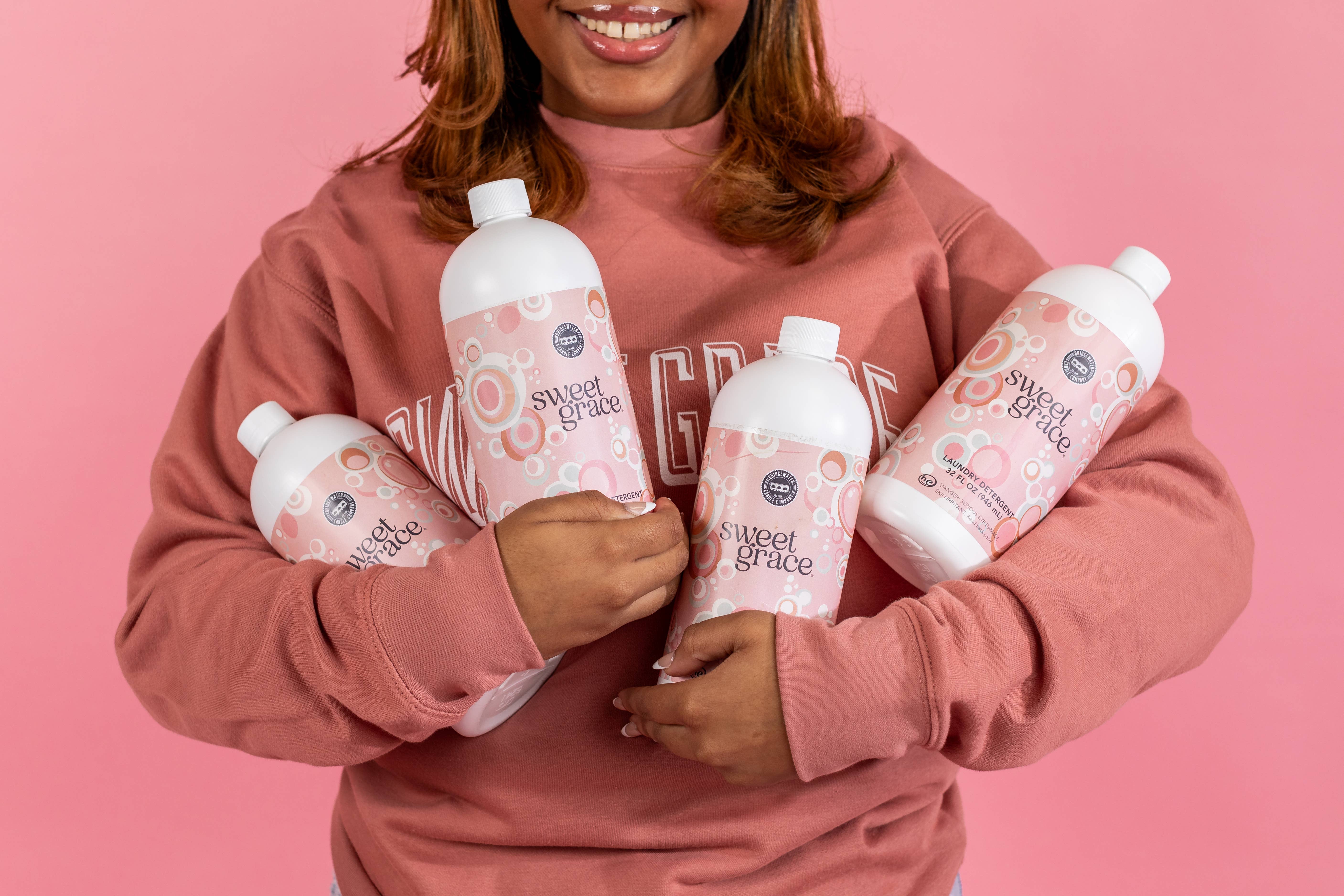 Bridgewater Candle Company - Wholesale Liquid Laundry Detergent - Sweet Grace 32oz Laundry Detergent10