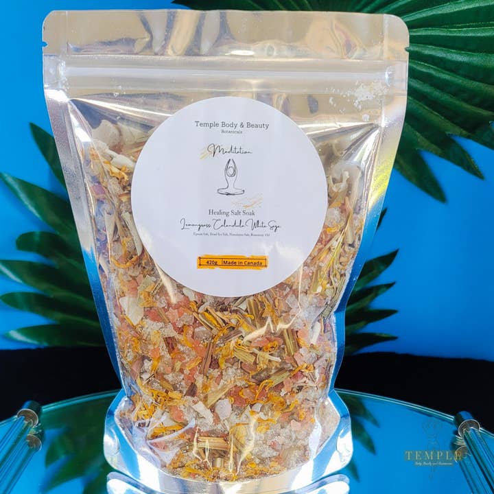 Temple Body Beauty INC - Wholesale Bath Soak/Milk - Meditation Salt Soak