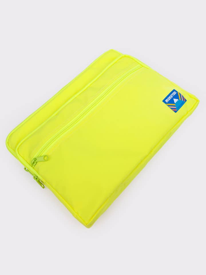 Neongele 15/16" laptoptas voor wholesale door Mokuyobi