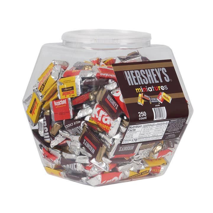 Kelli's - Wholesale Chocolate Bar - Hershey's Miniatures - Changemaker Display Tub