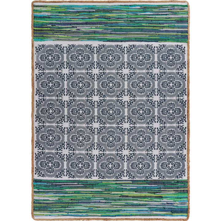 Mosaic Chindi Area Rug for wholesale by LR Home