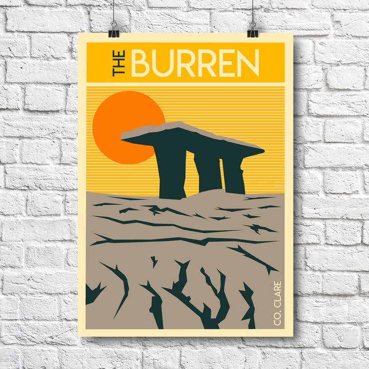 Der Burren A3-Druck für den Großhandel von Maktus