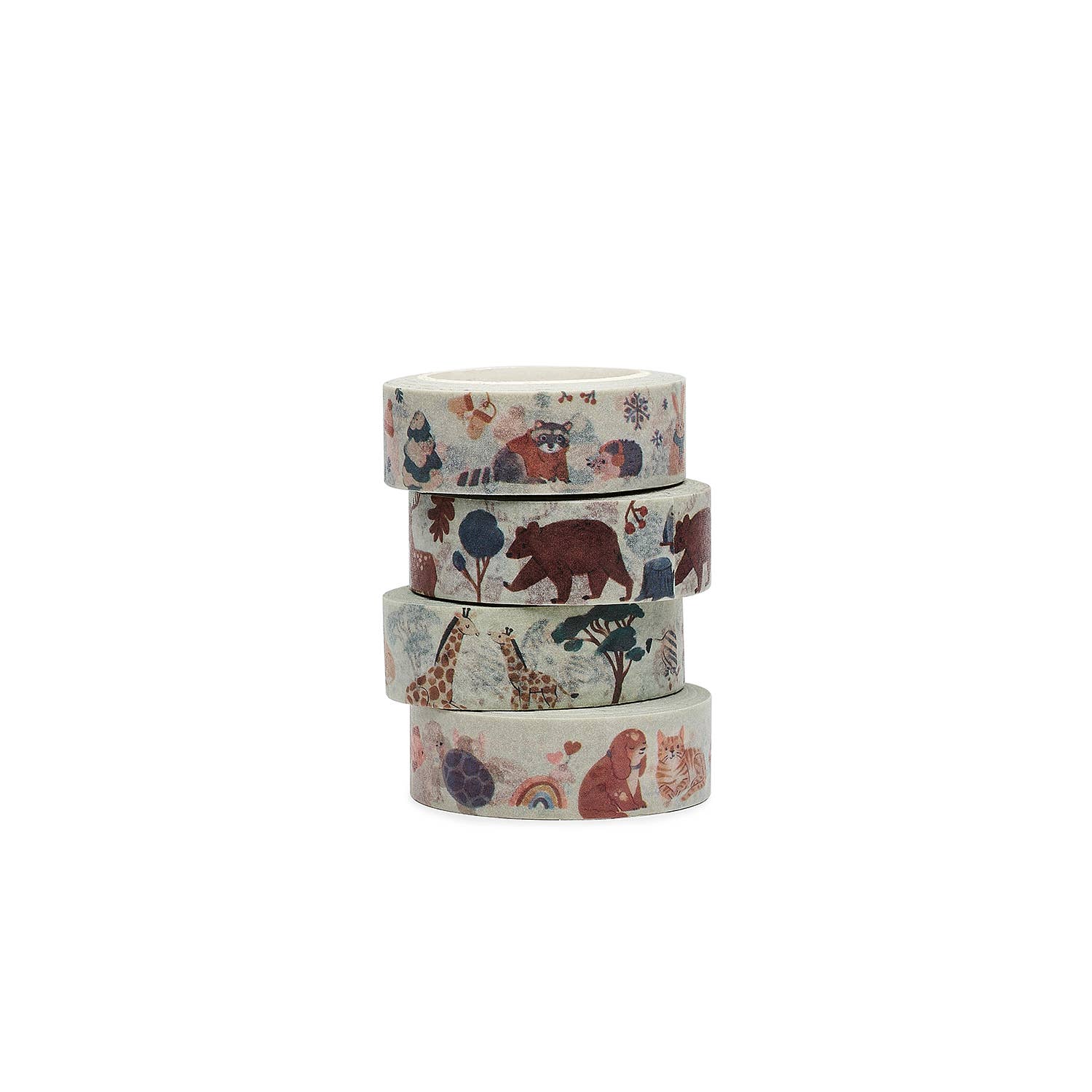 nuukk GmbH - Vendita all'ingrosso Nastro washi - Washi tape « hats and scarves »2