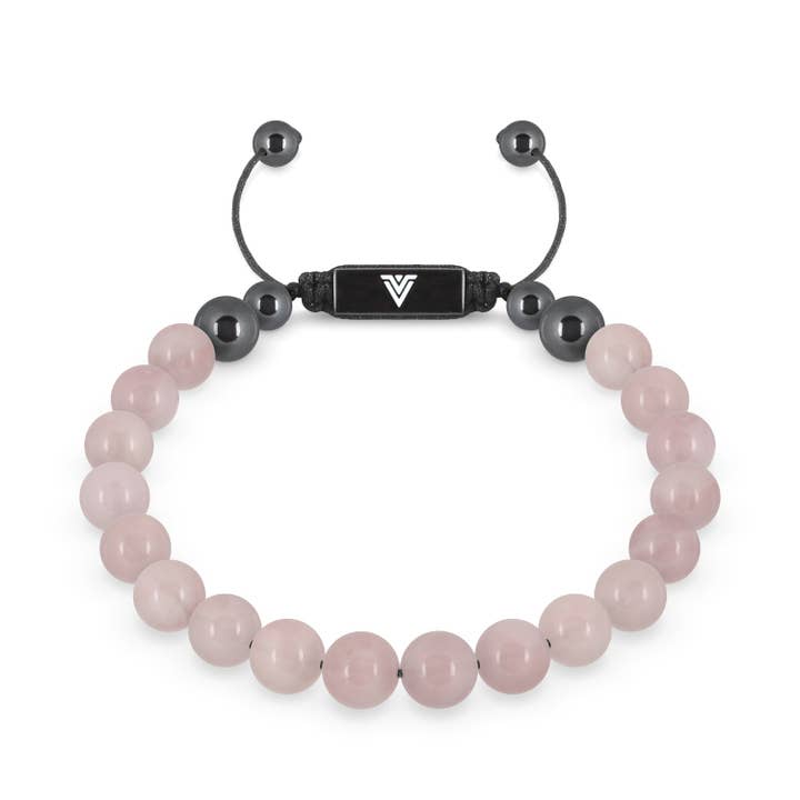 Rose Quartz Shamballa Bracelet for wholesale by VOLTLIN