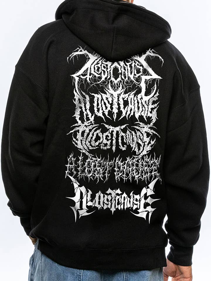 Dark Omens Full Zip Hoodie for wholesale by A Lost Cause
