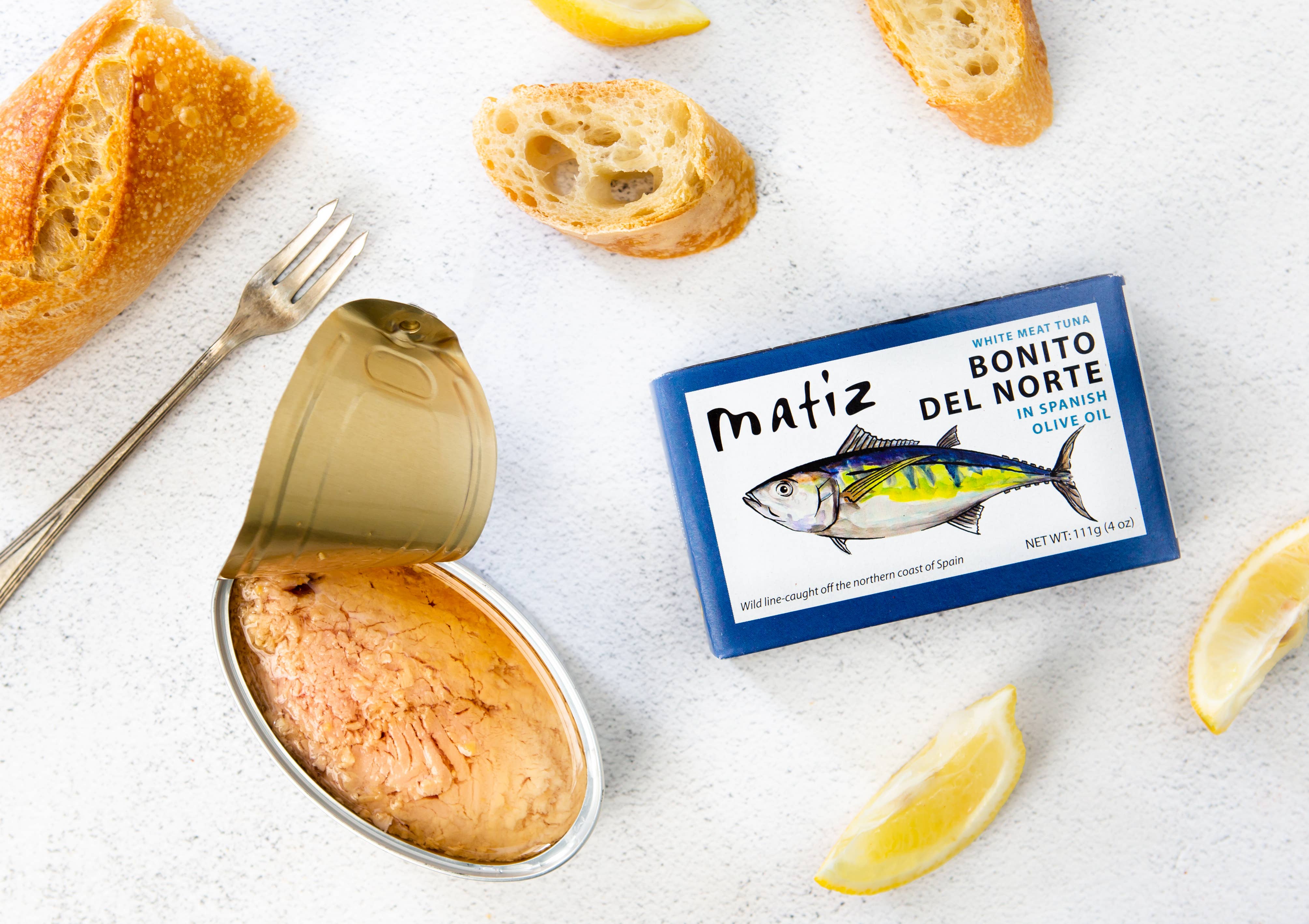 Matiz - Vente Poissons/fruits de mer - Matiz Bonito à l'huile d'olive - Boîte de 4 oz3
