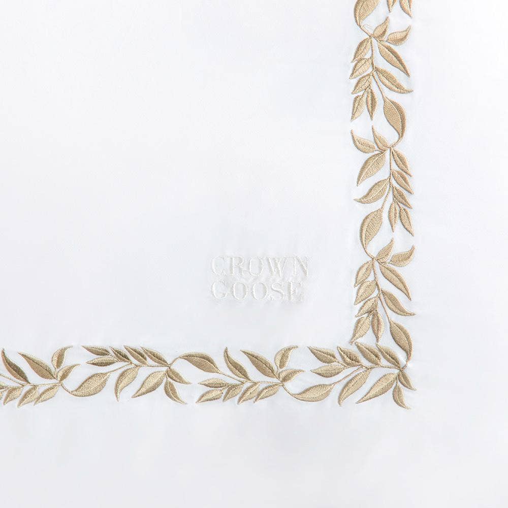 Crown Goose - Wholesale Bedding Set - Chloris Collection, Glamour Gold Full3