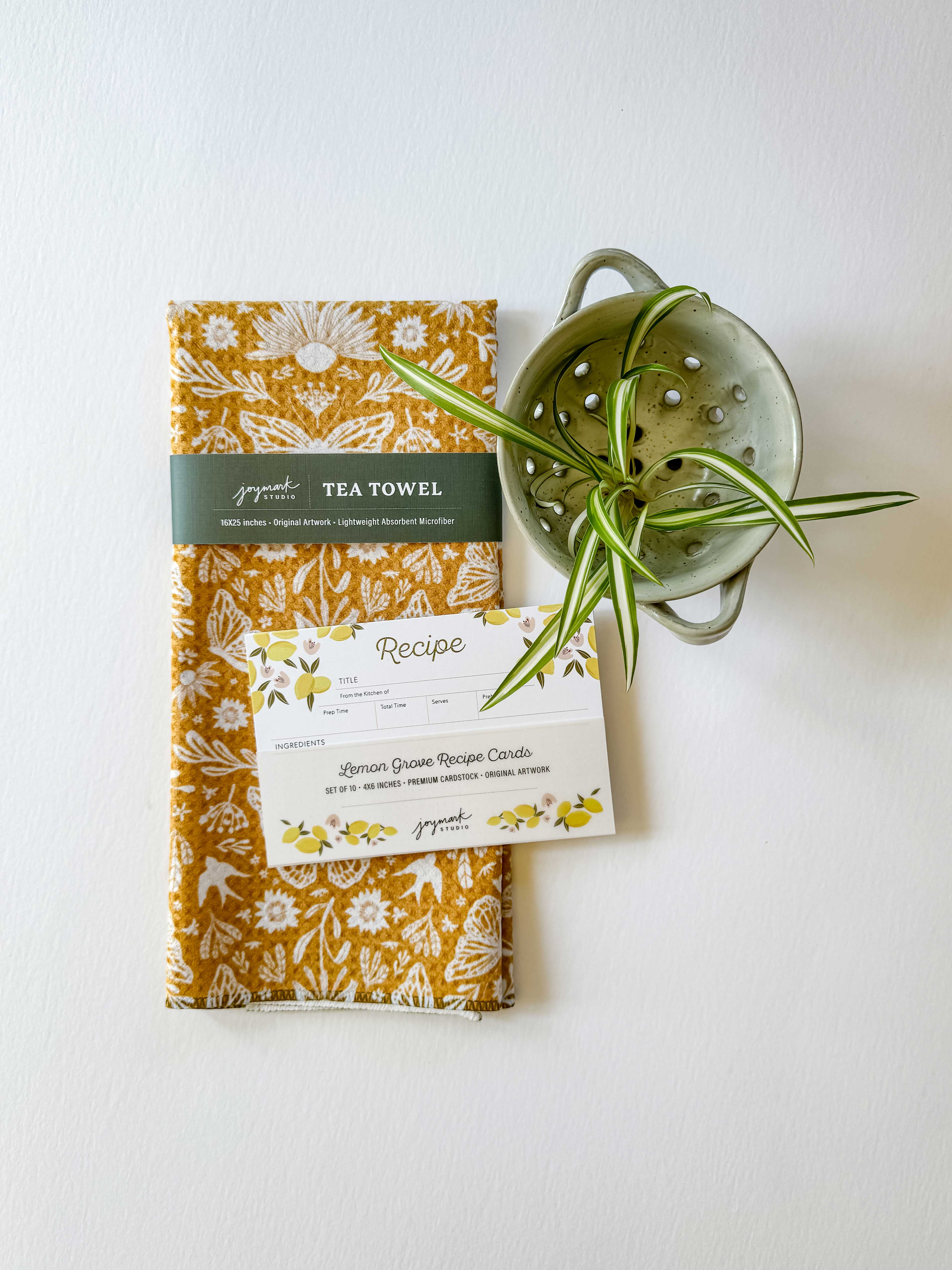 Joymark Studio - Wholesale Tea Towel - Mariposa Motif Small Butterflies Waffle Weave Tea Towel6